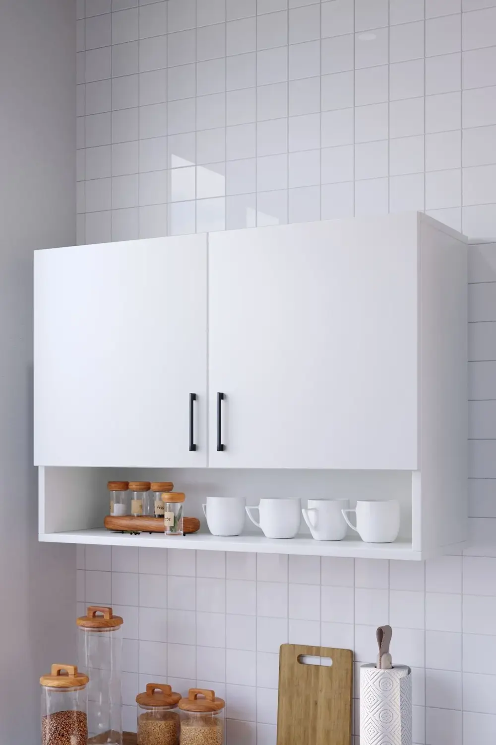 Mobideko Meiza Mini Mutfak Dolabı Üst Modül 80 Cm