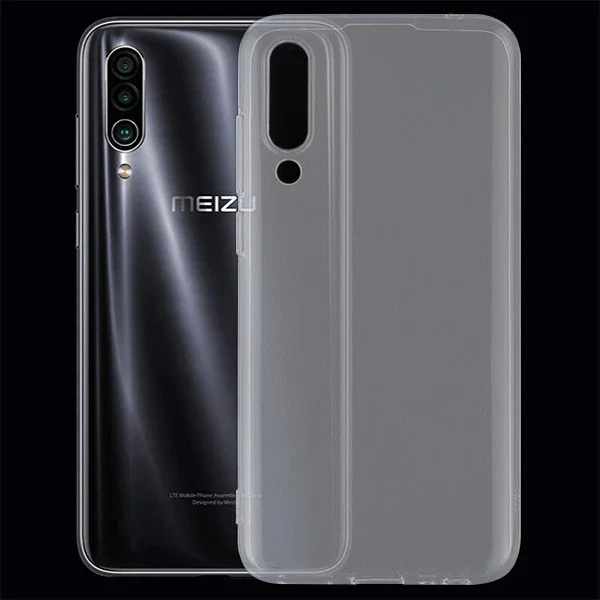 Meizu 16XS Kamera Korumalı Silikon Kılıf - Darbeye Dayanıklı Fit Tasarım