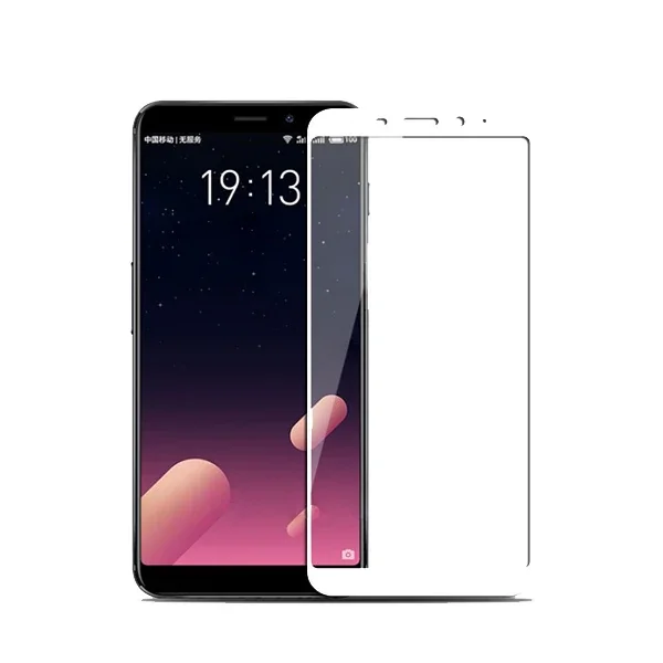 Meizu M6s 3D Full Kaplama Kırılmaz Cam Ekran Koruyucu - Ultra Saf ve Kesici Nesnelere Dirençli
