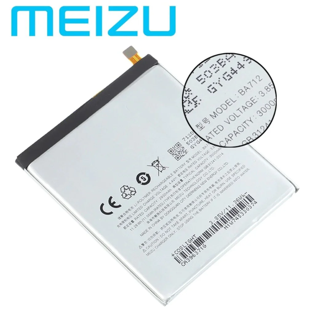Meizu S6-m712 Pil Batarya Ba712