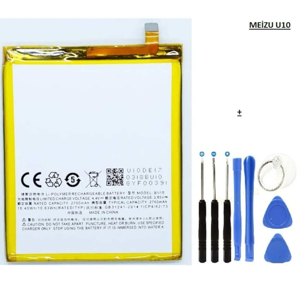 Meizu U10 Pil Batarya Bu10 ve Tamir Seti