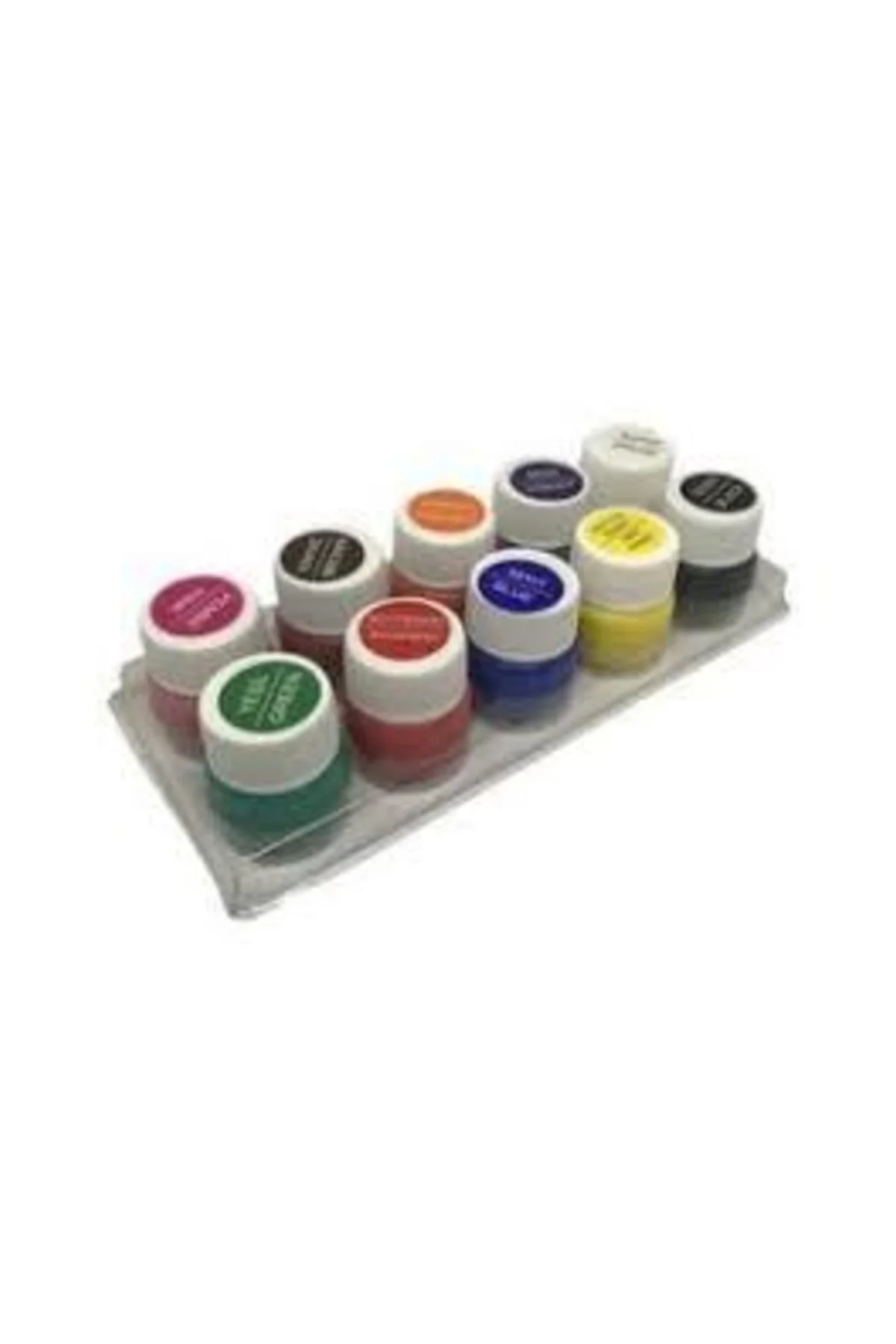 Meka-fix Parmak Boyası Mk-10 15 cc 10'lu Takım