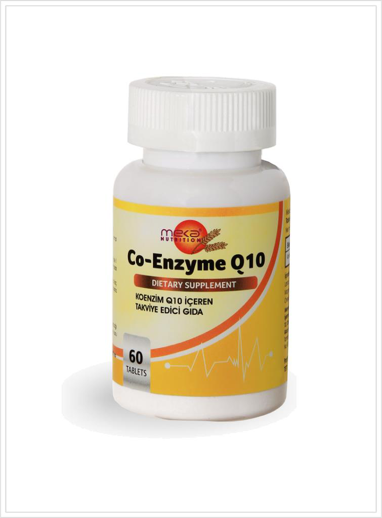 Meka Nutrition  Koenzym Q10 125 Mg 60 Tablet