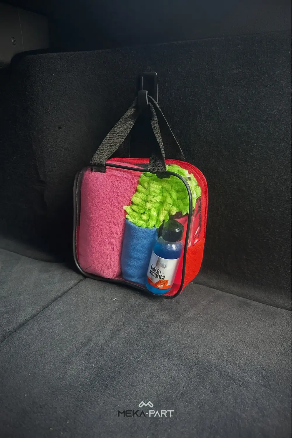 Meka Part Oto Bakım Seti Parlak Dokunuş 5'li Set Her Şey Dahil