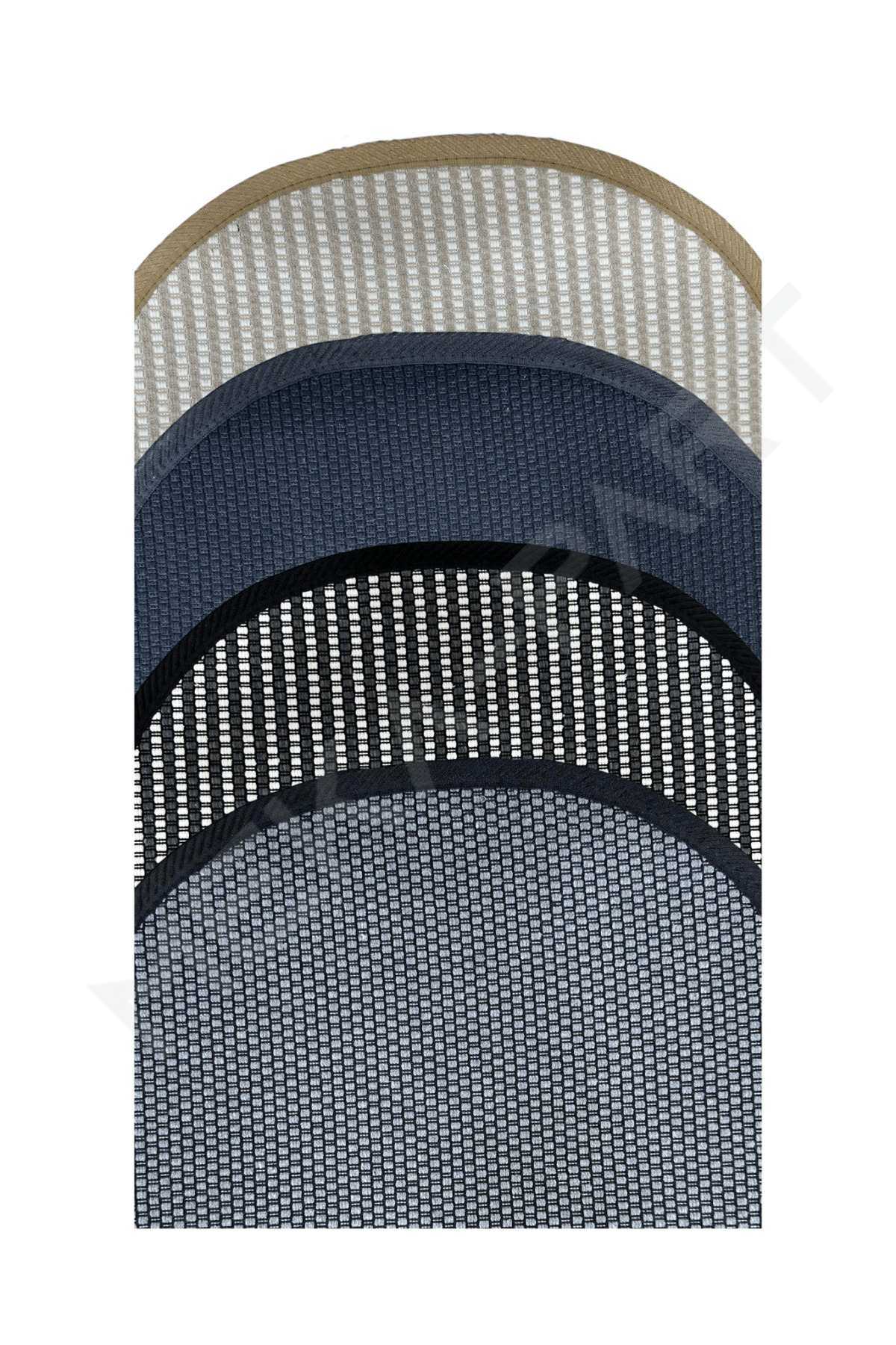 Trend Meka Part Terletmez Koltuk Koruyucu Kılıf Çizgili Füme Beyaz Univ