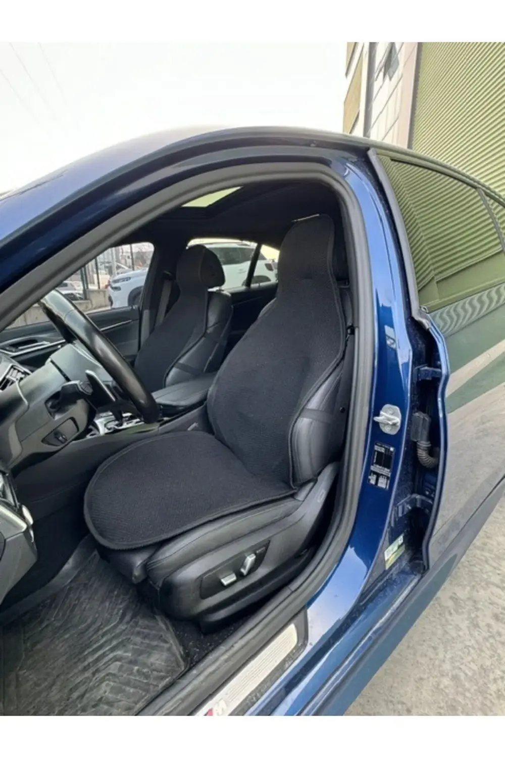 Meka Part Terletmez Koltuk Koruyucu Kılıf Siyah Universal 2 Parça