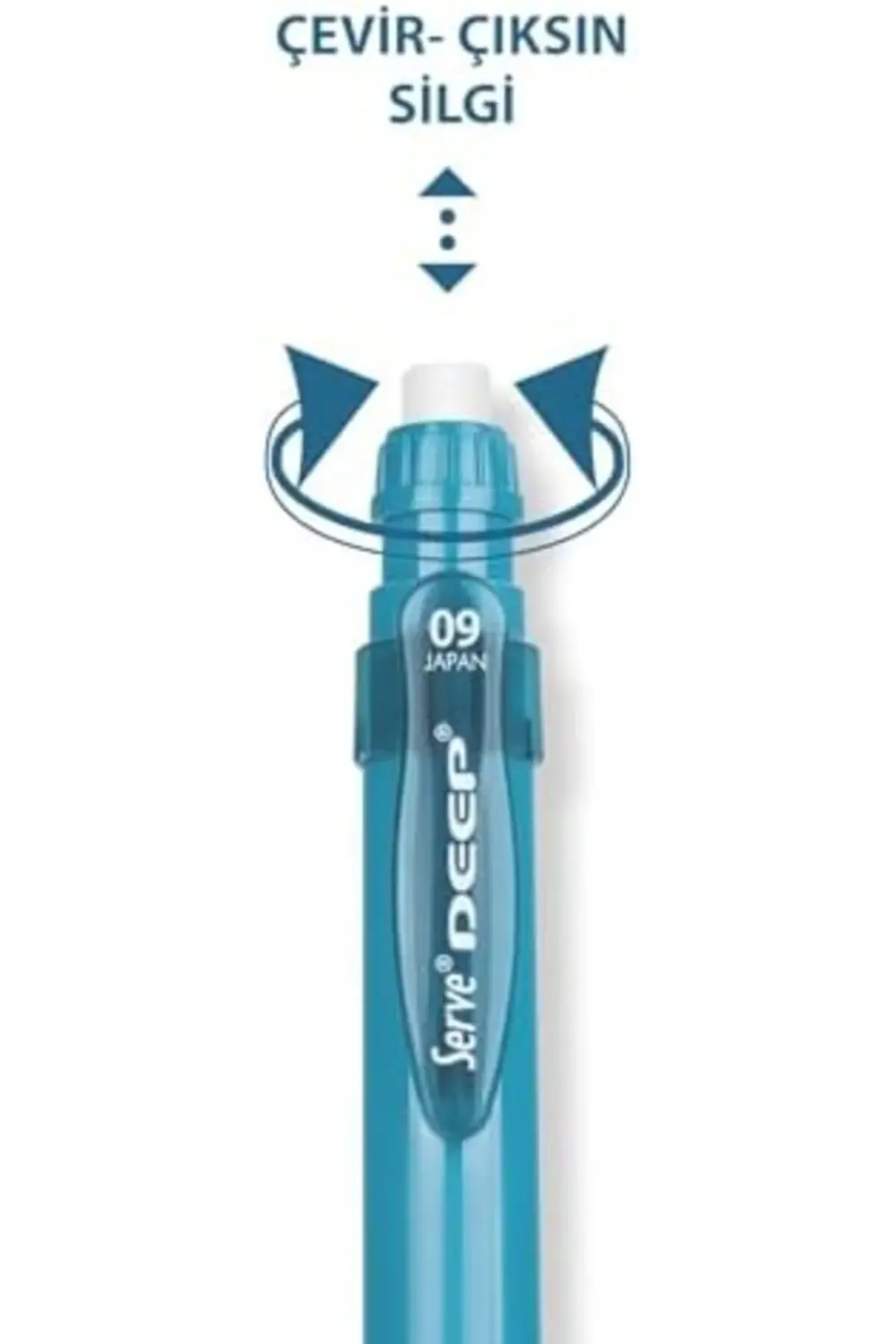 MEKANIK KURSUN KALEM 09MM OKYANUS MAVI 1174074