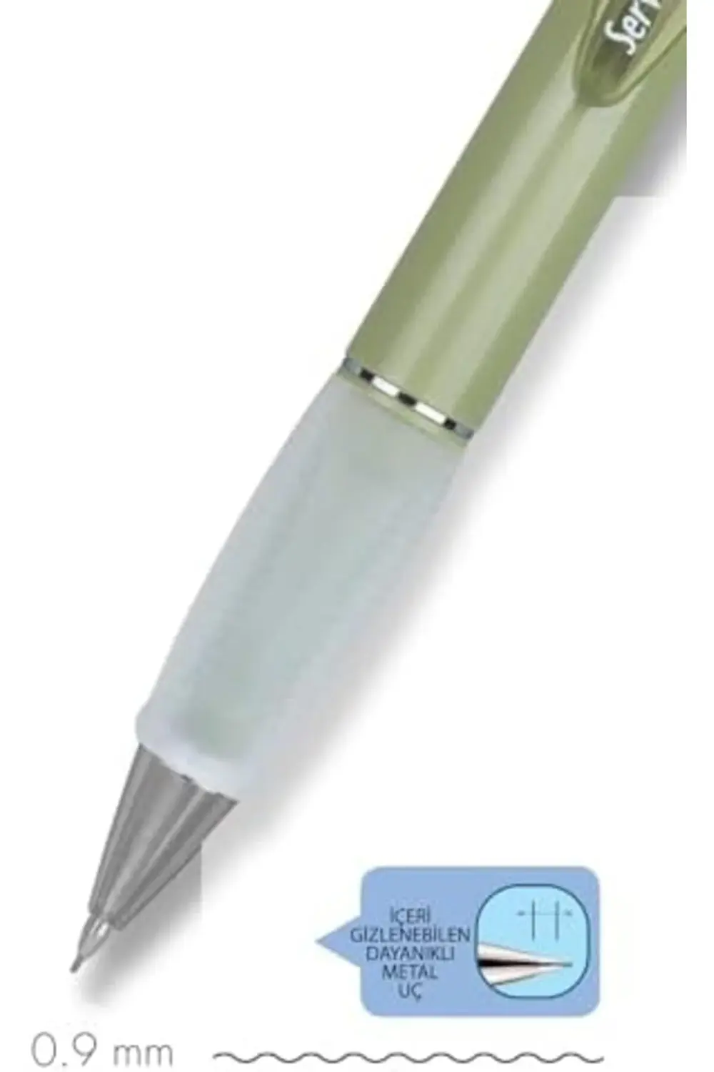 MEKANIK KURSUN KALEM 09MM YAPRAK YESILI 1174074