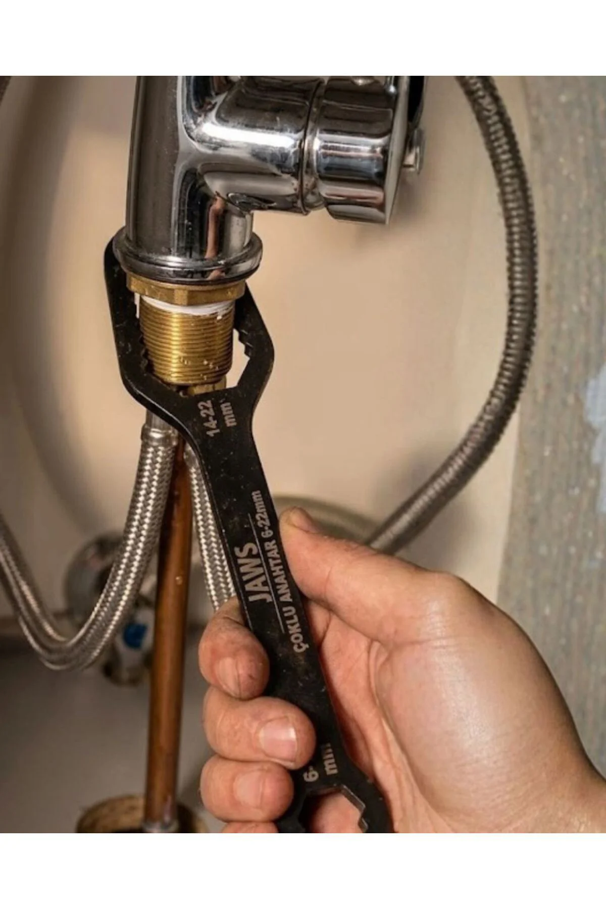 Mekanik Ve Otomotiv İçin Evrensel Anahtar 6 22 Mm Yüksek Tork Kay