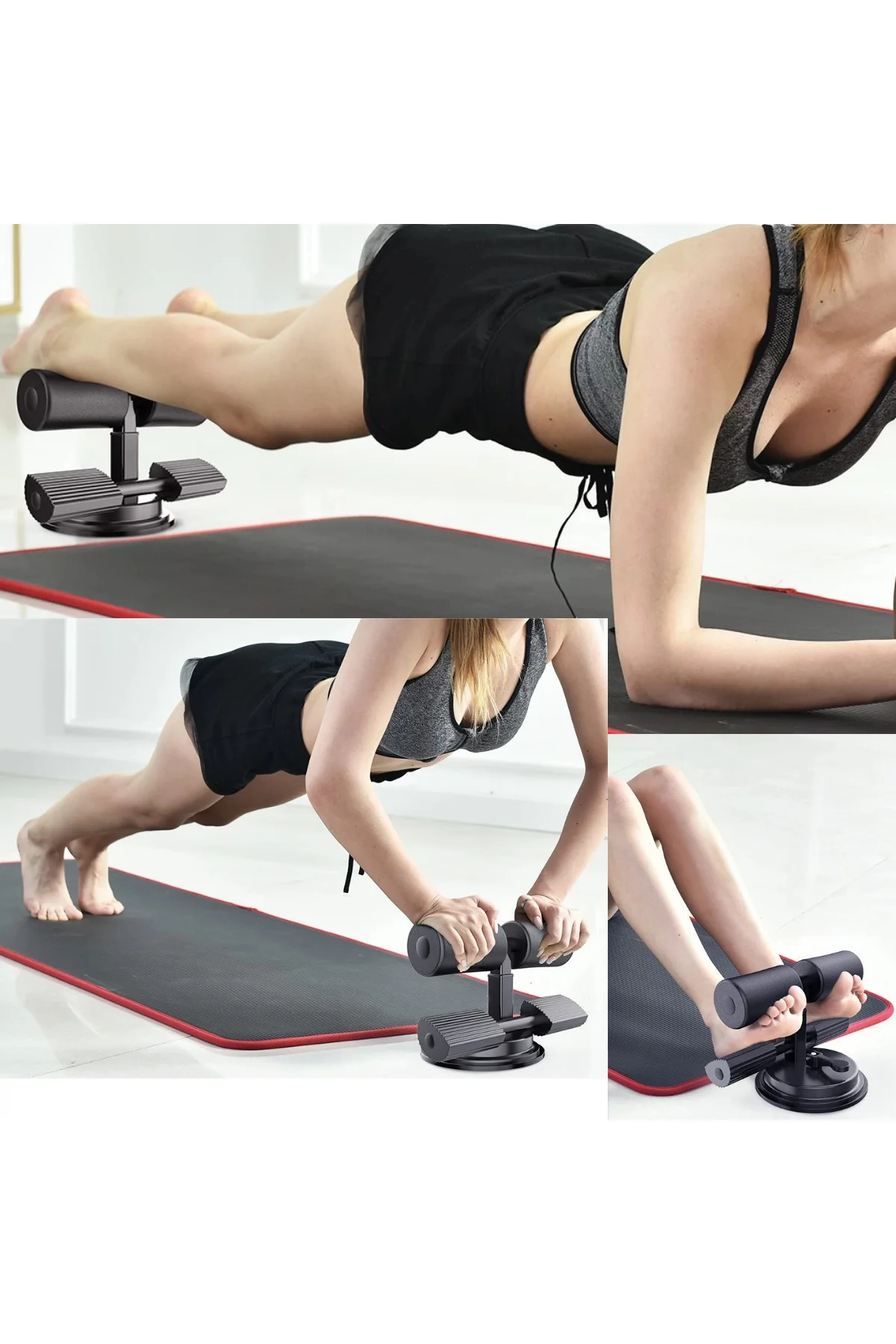 Mekik Çekme Spor Aleti Ayak Destekli Vantuzlu ( )