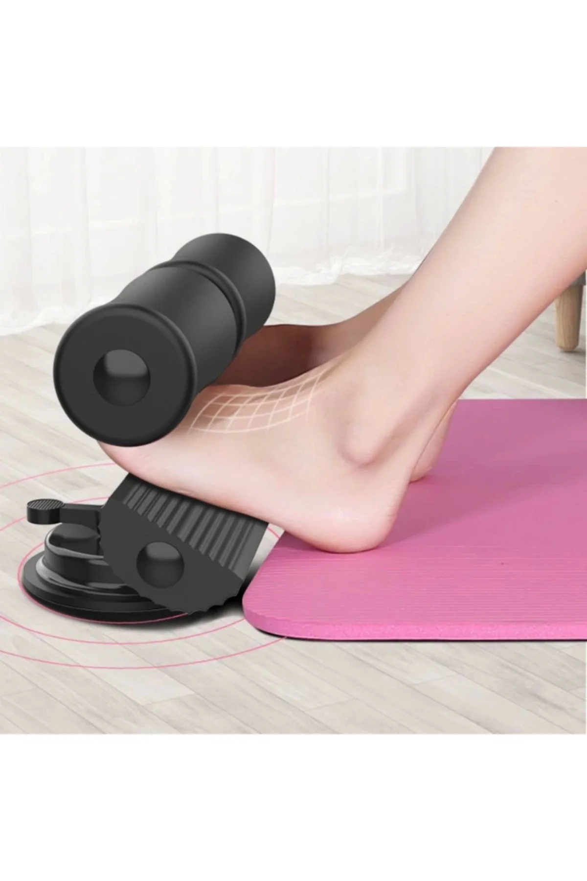 Mekik Çekme Spor Aleti Ayak Destekli Vantuzlu ( )