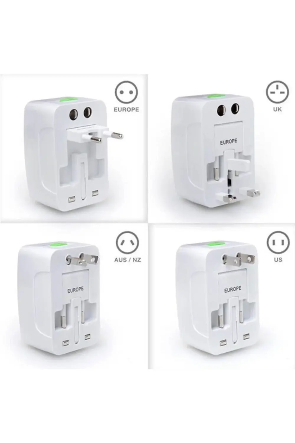 Mekke Medine Umre Priz Çevirici Universal Fiş Dönüştürücü Adaptör