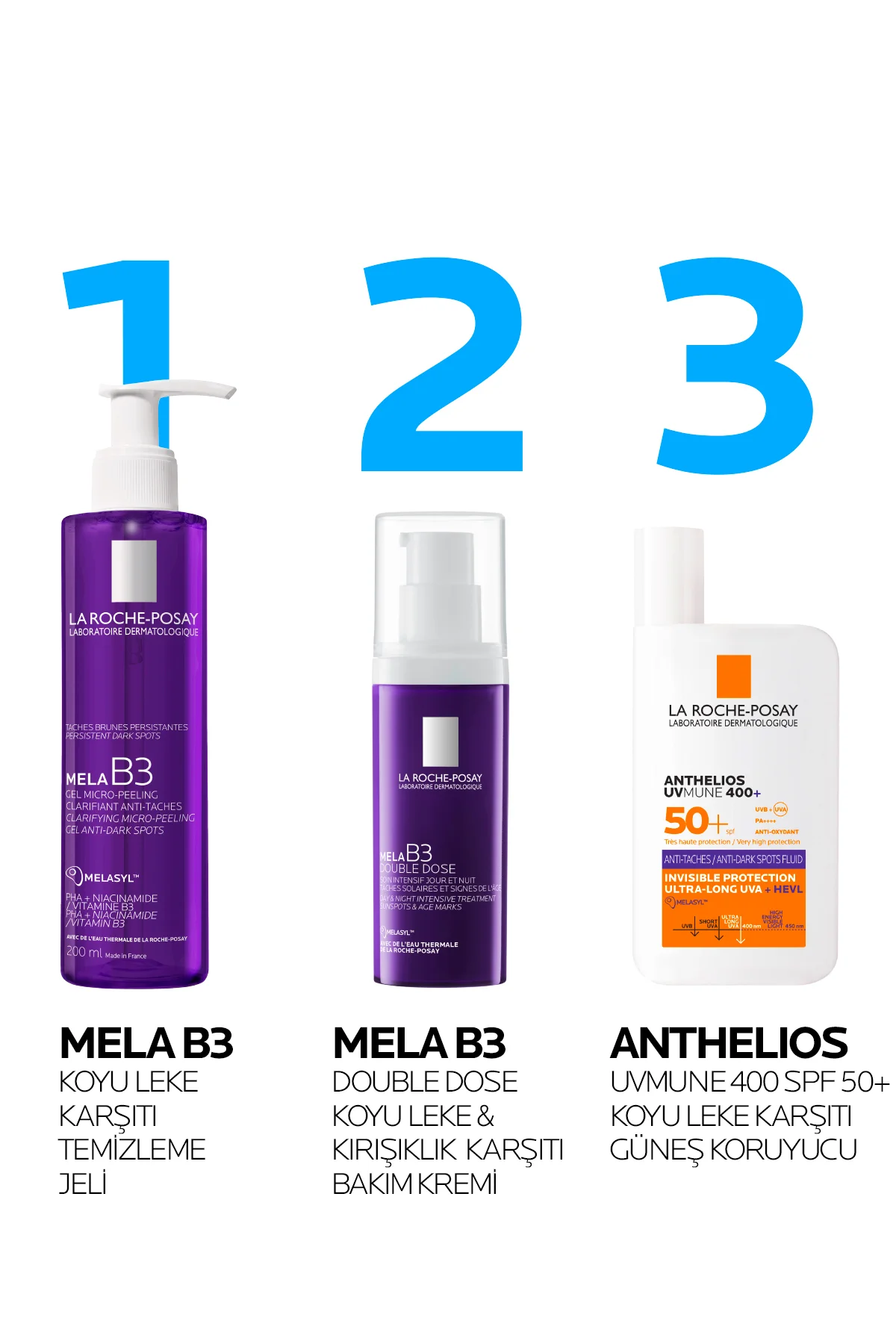 MELA B3 Double Dose Koyu Leke ve Kırışıklık Karşıtı Bakım Kremi 40 ml Fiyatı, Yorumları ve Özellikleri