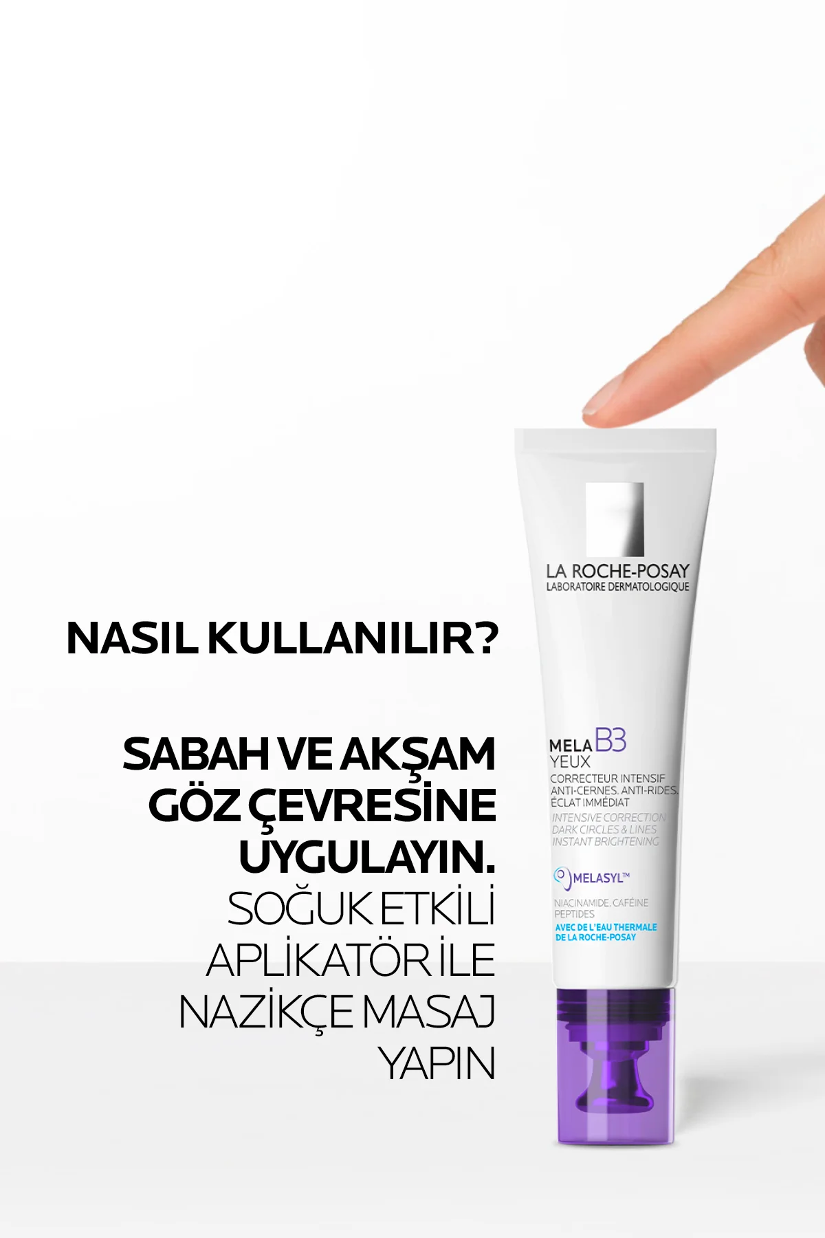 Mela B3 Yeux Koyu Leke Karşıtı Aydınlatıcı Göz Bakım Kremi 15ML