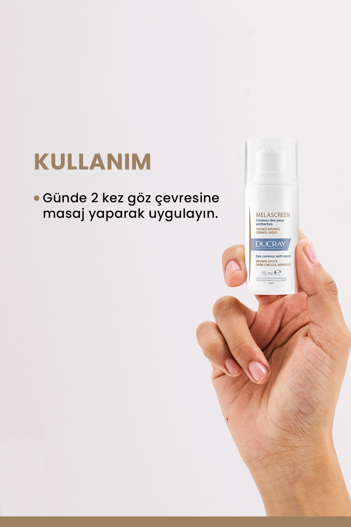 Ducray Melascreen Leke Karşıtı Göz Çevresi Bakım Kremi 15 Ml