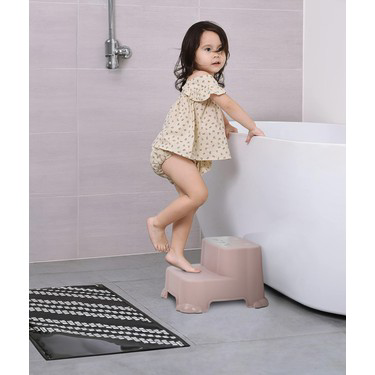 Meleni Home Meleni Baby Kaydirmaz Çocuk Taburesi - Çift Basamakli Bebek Basamaği 