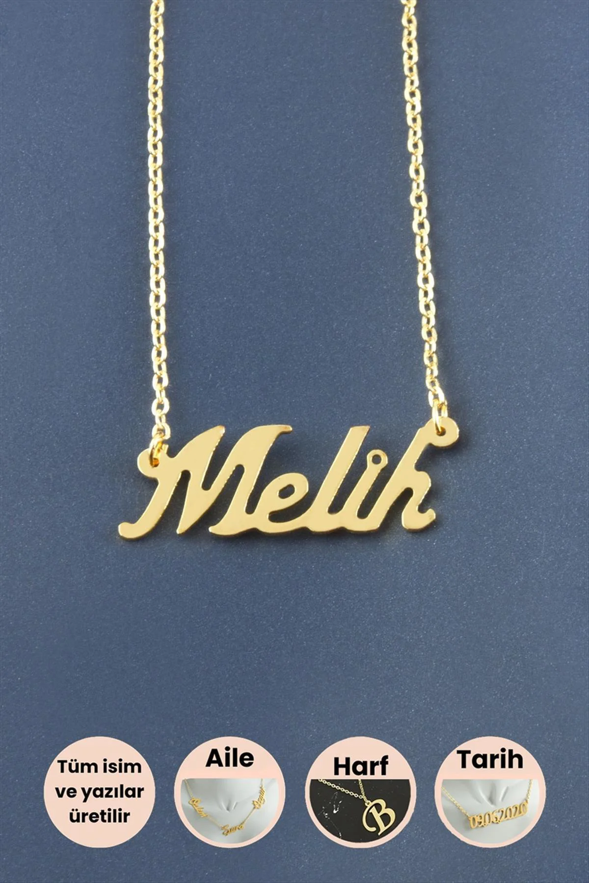 Melih İsimli Kolye