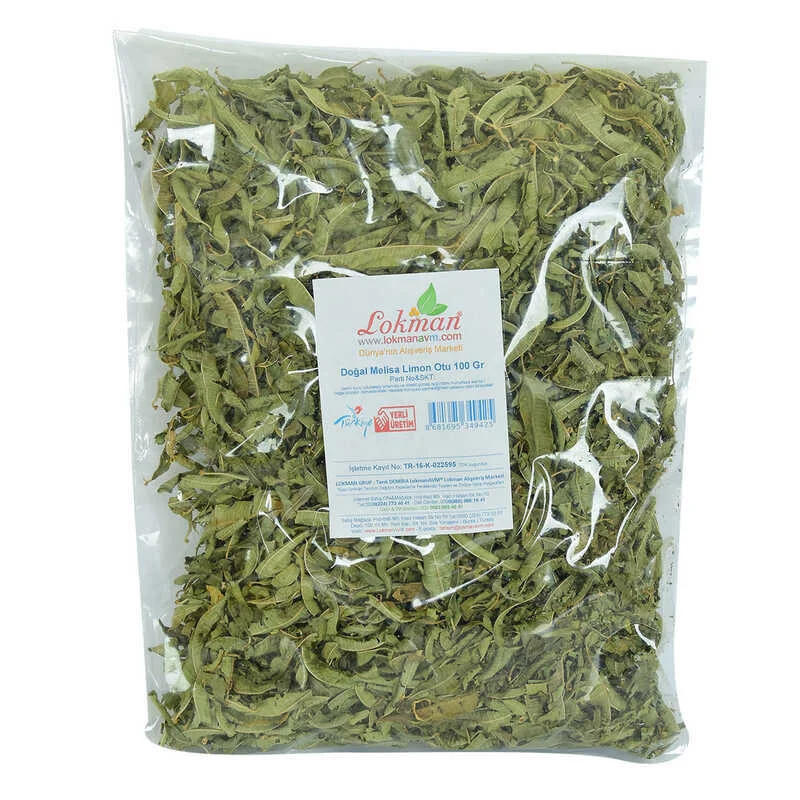 Melisa Otu Limon Otu Doğal 100 Gr Paket Melisa Otu Limon Otu Doğal 100 Gr Paket