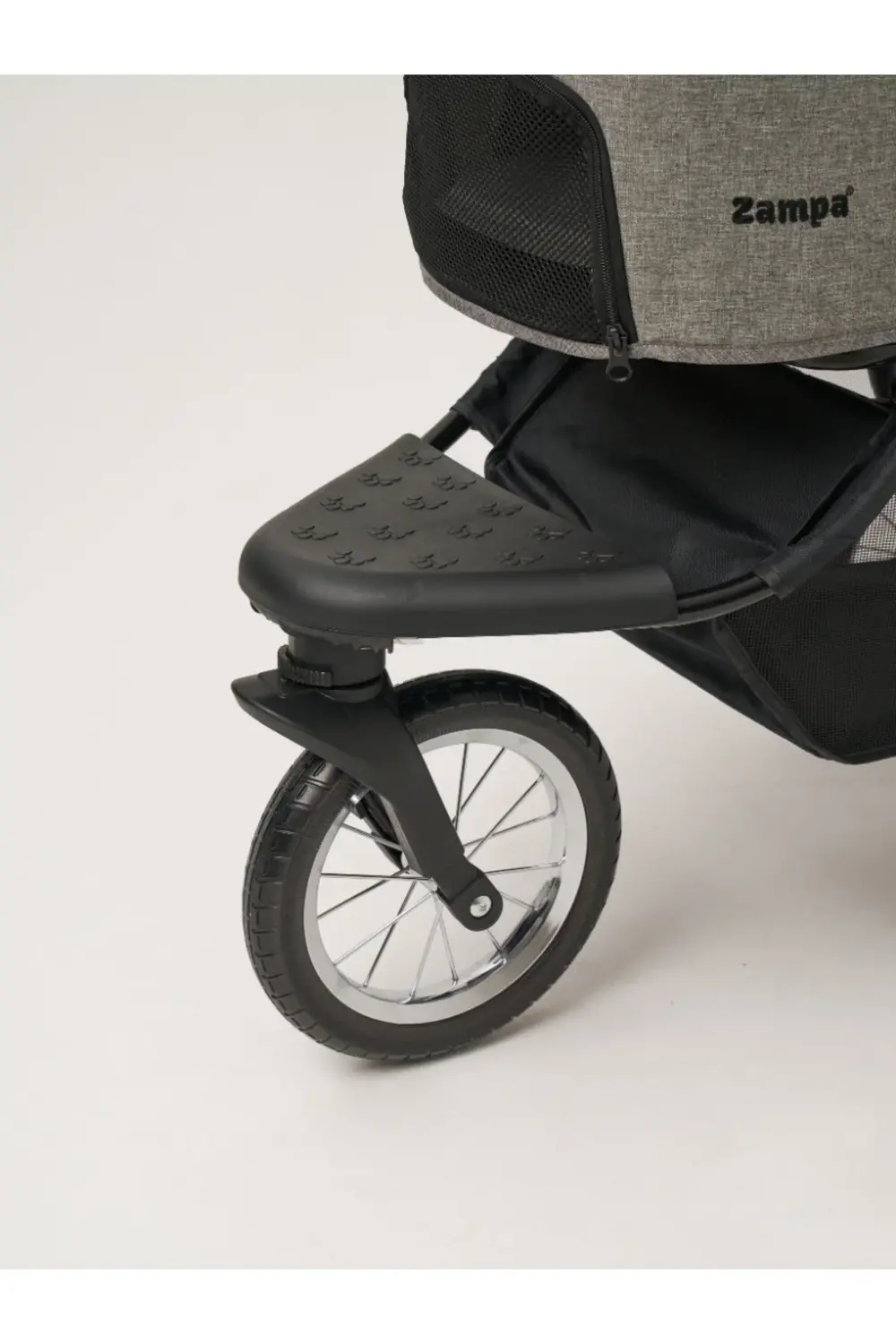 Melona Kedi Ve Köpek Arabası Gri 57x84x107 Cm