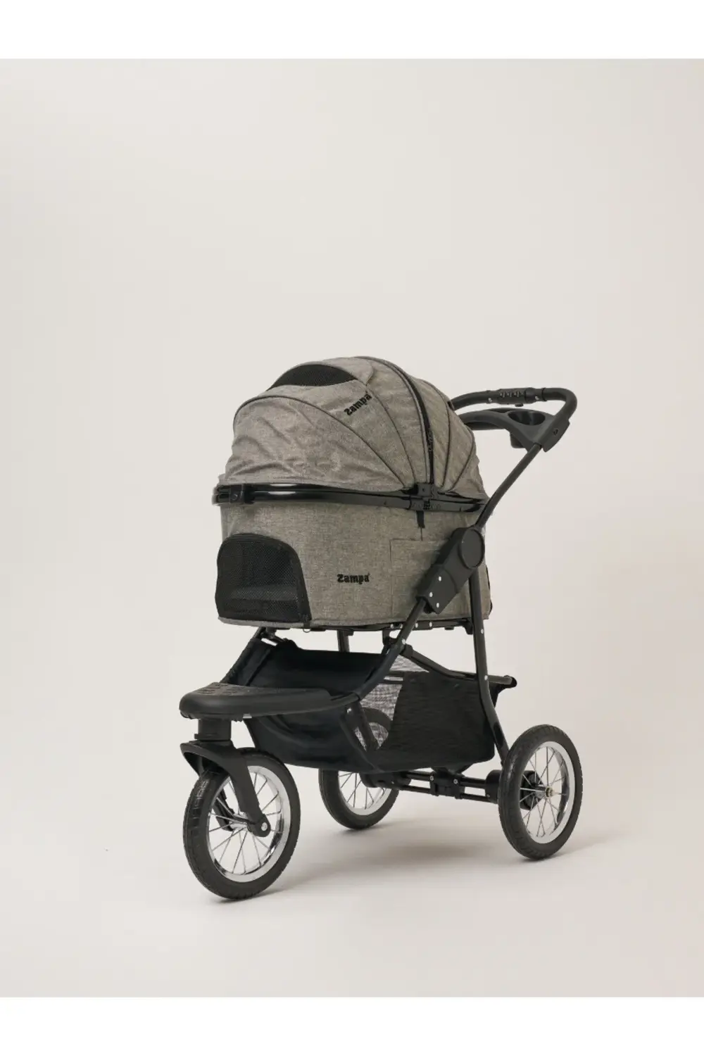 Melona Kedi Ve Köpek Arabası Gri 57x84x107 Cm