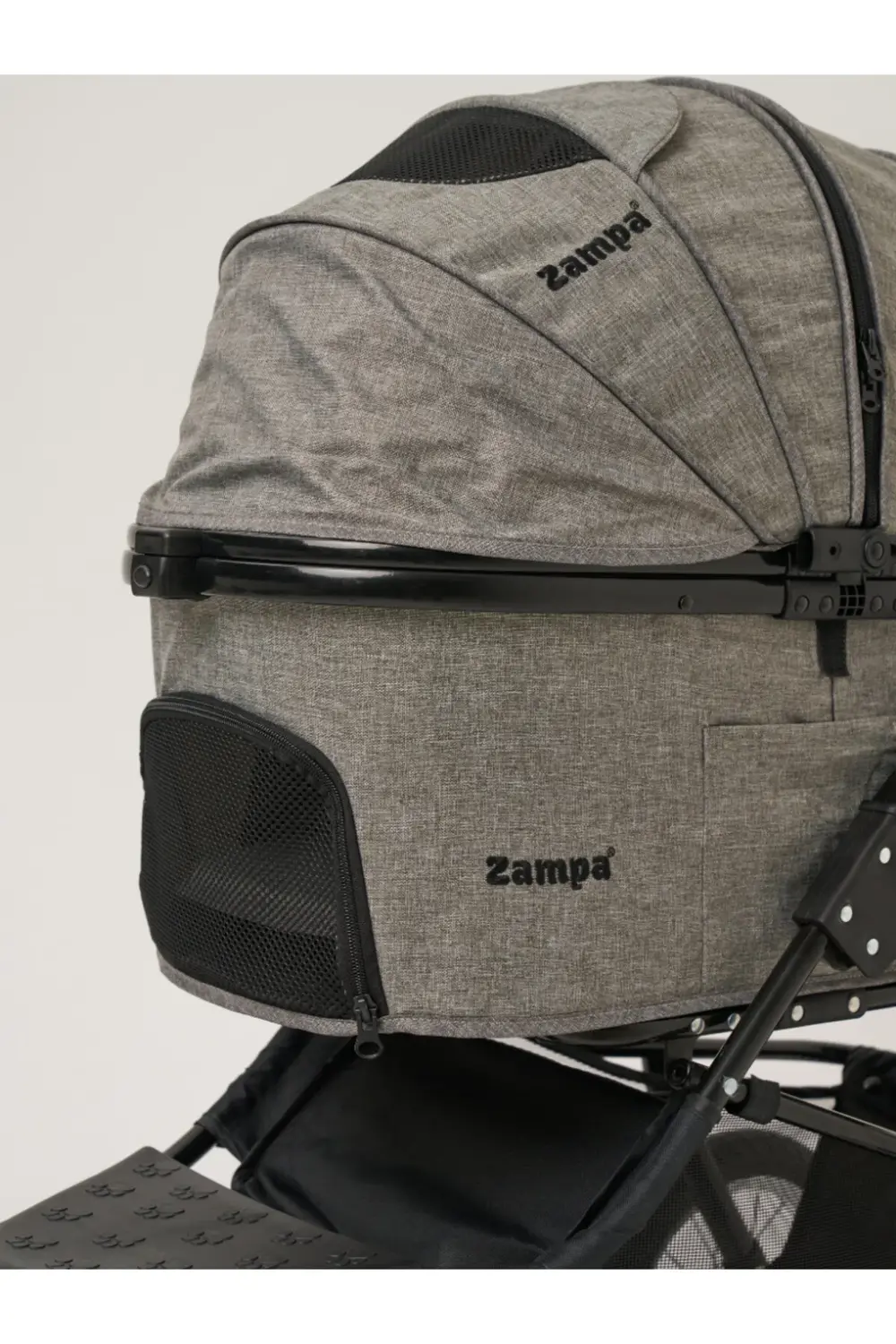 Melona Kedi Ve Köpek Arabası Gri 57x84x107 Cm