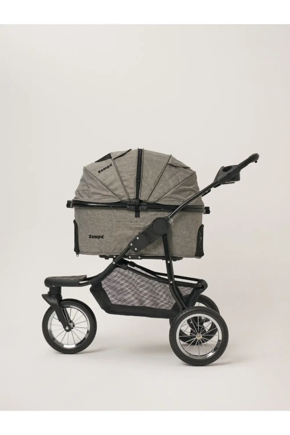 Melona Kedi Ve Köpek Arabası Gri 57x84x107 Cm