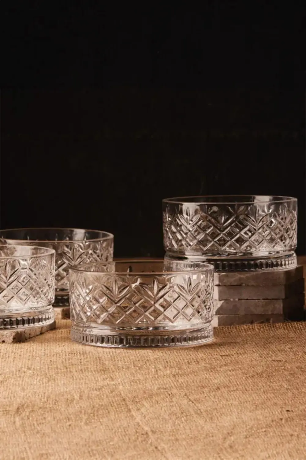 Melony Wide 4'lü Çerezlik 460ml