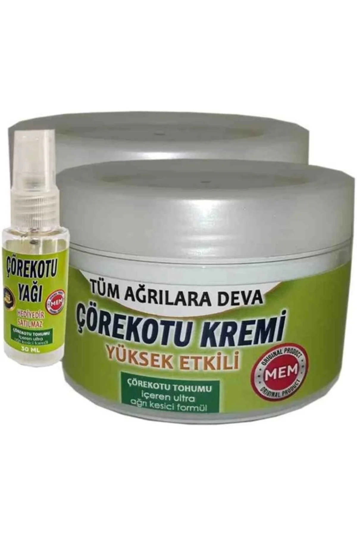 Mem Çörek Otu Kremi 2 Adet - Çörek Otu Yağı Hediye | Cildi Besleyen Doğal Krem