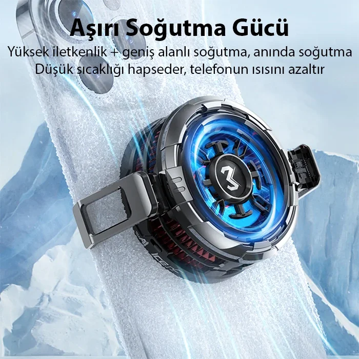 MEMO CX08 iOS Android Soğutucu 15W Manyetik + Arka Klips 2'si 1 Arada Yarı İletken Soğutma Fanı Radyatörü-1852 MEMO CX08 iOS Android Soğutucu 15W Manyetik + Arka Klips 2'si 1 Arada Yarı İletken Soğutma Fanı Radyatörü-1852