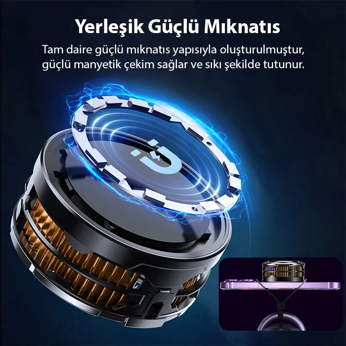 MEMO CX08 iOS Android Soğutucu 15W Manyetik + Arka Klips 2'si 1 Arada Yarı İletken Soğutma Fanı Radyatörü-1852 MEMO CX08 iOS Android Soğutucu 15W Manyetik + Arka Klips 2'si 1 Arada Yarı İletken Soğutma Fanı Radyatörü-1852