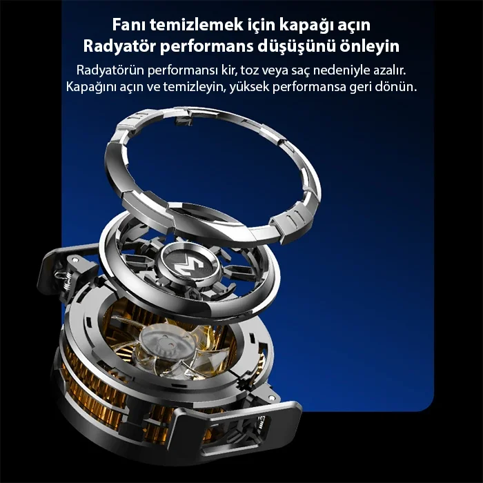 MEMO CX08 iOS Android Soğutucu 15W Manyetik + Arka Klips 2'si 1 Arada Yarı İletken Soğutma Fanı Radyatörü-1852 MEMO CX08 iOS Android Soğutucu 15W Manyetik + Arka Klips 2'si 1 Arada Yarı İletken Soğutma Fanı Radyatörü-1852