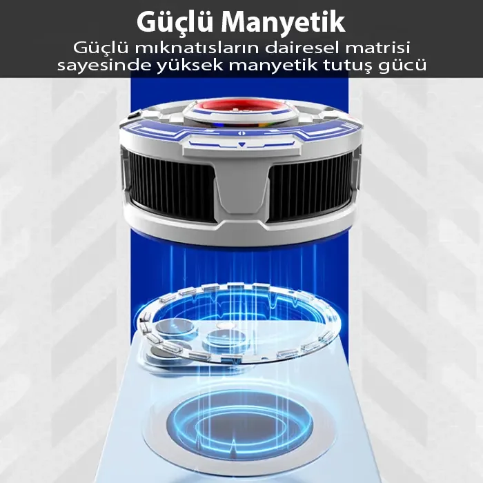 MEMO CX16 iOS Android Soğutucu 15W15W Manyetik RGB Telefon Soğutu MEMO CX16 iOS Android Soğutucu 15W15W Manyetik RGB Telefon Soğutu