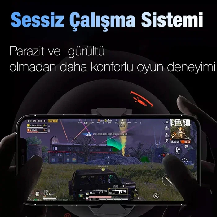 MEMO DL-A2 Cep Telefonu Soğutma Fanı Gamer Oyuncu Radyatör Soğutucu-1852 MEMO DL-A2 Cep Telefonu Soğutma Fanı Gamer Oyuncu Radyatör Soğutucu-1852