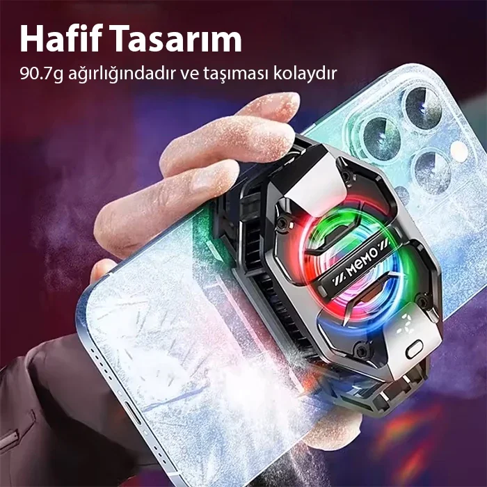 MEMO DL20 AI Yarı İletken Dondurucu Arka Klipsli Soğutma Radyatör