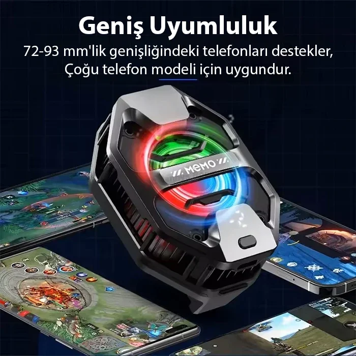 MEMO DL20 AI Yarı İletken Dondurucu Arka Klipsli Soğutma Radyatör