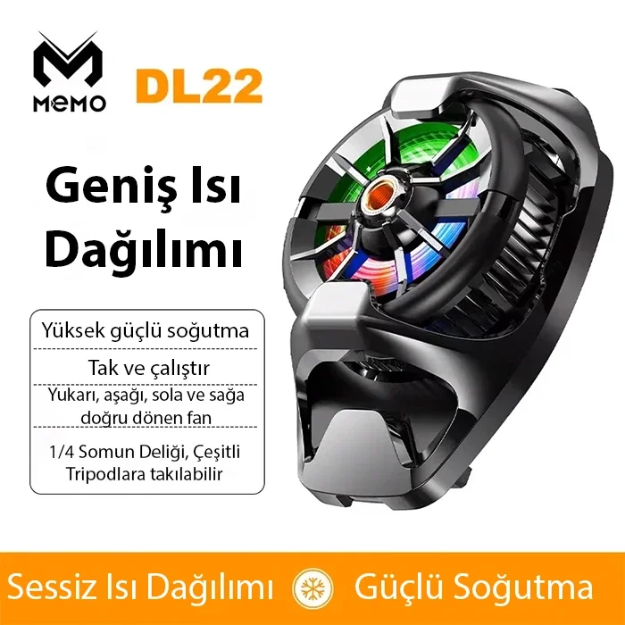 MEMO DL22 Yarı İletken Arka Klips Soğutma Radyatörü PUBG Oyun Soğutucu iOS Android-1852 MEMO DL22 Yarı İletken Arka Klips Soğutma Radyatörü PUBG Oyun Soğutucu iOS Android-1852