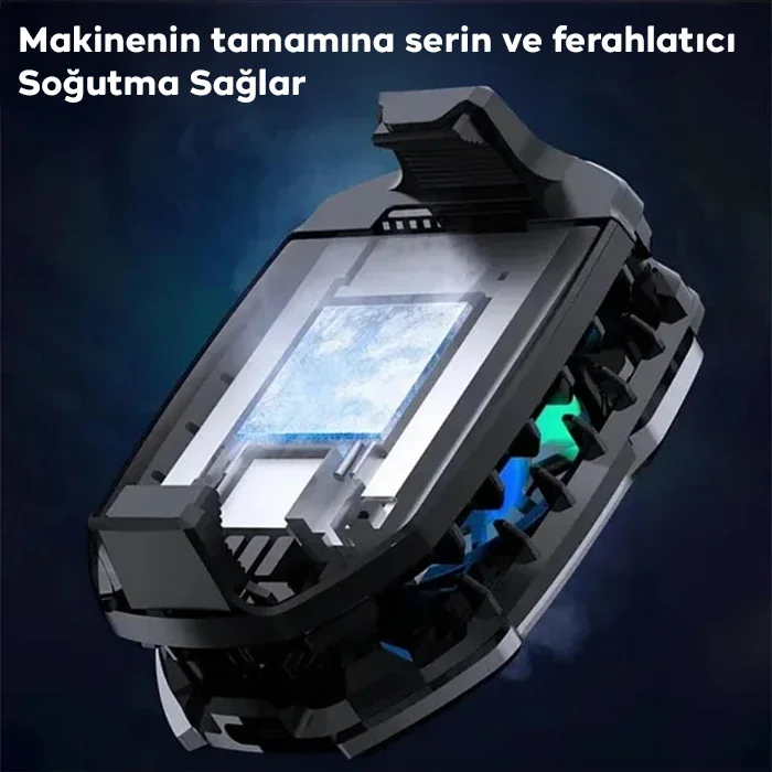 Memo DLA8 Cep Telefon Soğutma Fanı Radyatör Soğutucu Rgb LED Işıklı-1852 Memo DLA8 Cep Telefon Soğutma Fanı Radyatör Soğutucu Rgb LED Işıklı-1852