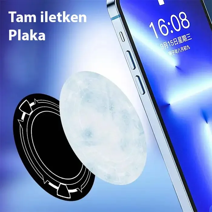 Memo Manyetik Metal Halka - CX07 & CX08 Uyumlu Telefon Soğutucu