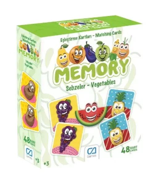 Memory Meyveler - Sebzeler
