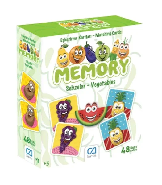 Memory Meyveler - Sebzeler Memory Meyveler - Sebzeler