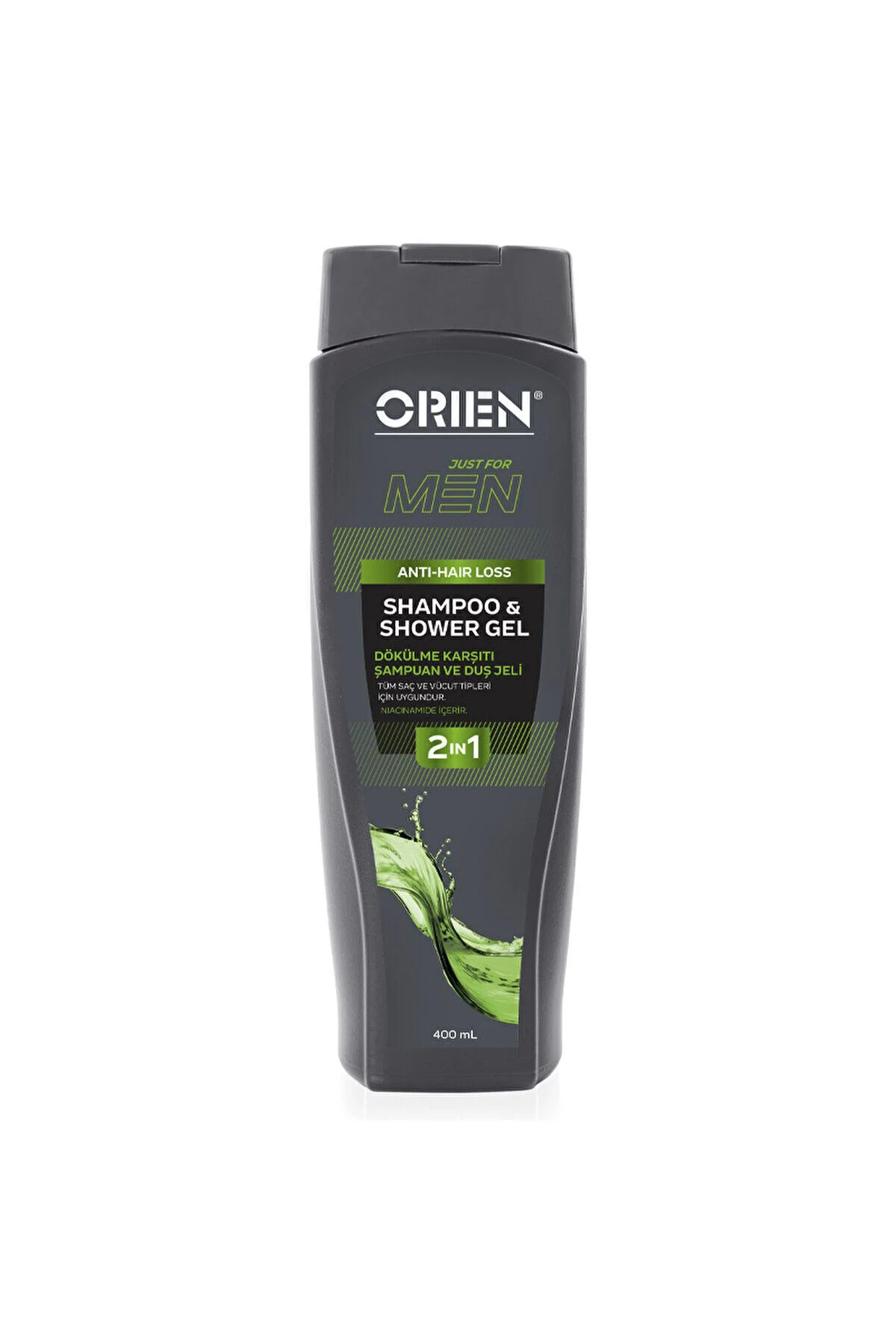 Men 2'si 1 Arada Dökülme Karşıtı Şampuan & Duş Jeli 400 ml