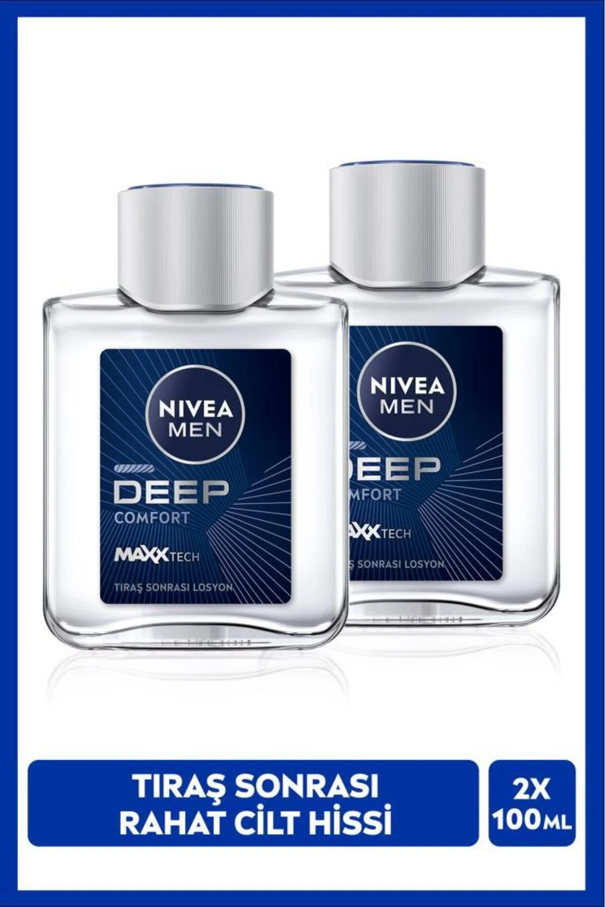 MEN Erkek Tıraş Sonrası Nemlendirici Losyon Deep Comfort 100ml, Tahriş Karşıtı, X2 Adet MEN Erkek Tıraş Sonrası Nemlendirici Losyon Deep Comfort 100ml, Tahriş Karşıtı, X2 Adet