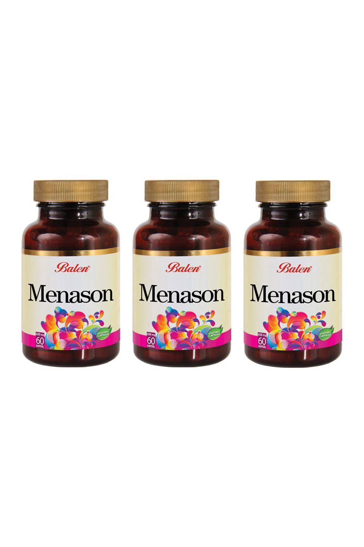 Menason Bitki Ekstraktları Karışımı 60 Kapsül 3 Adet