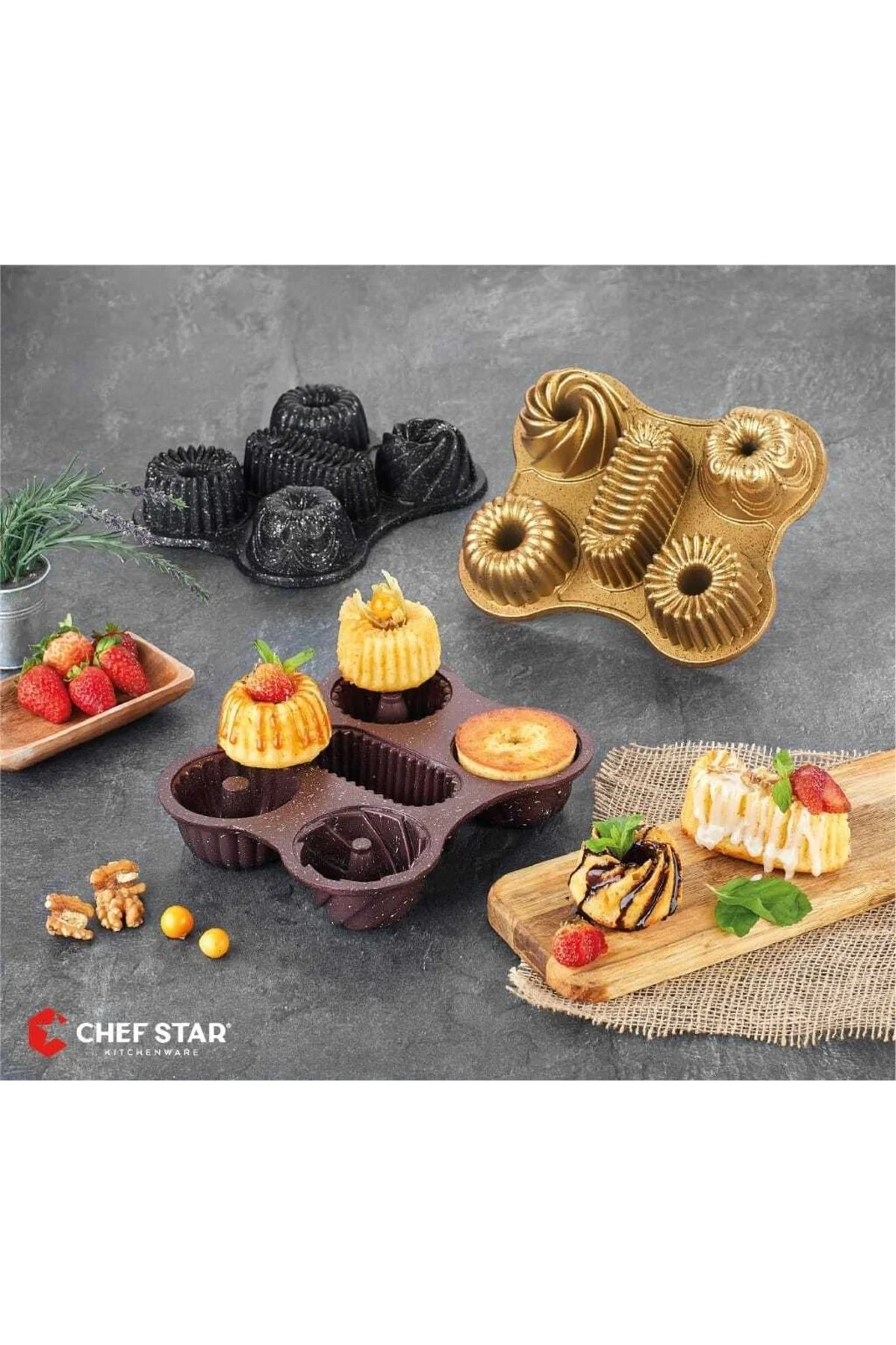 Menba 05412 Muffin 12 Li Kek Kalıbı