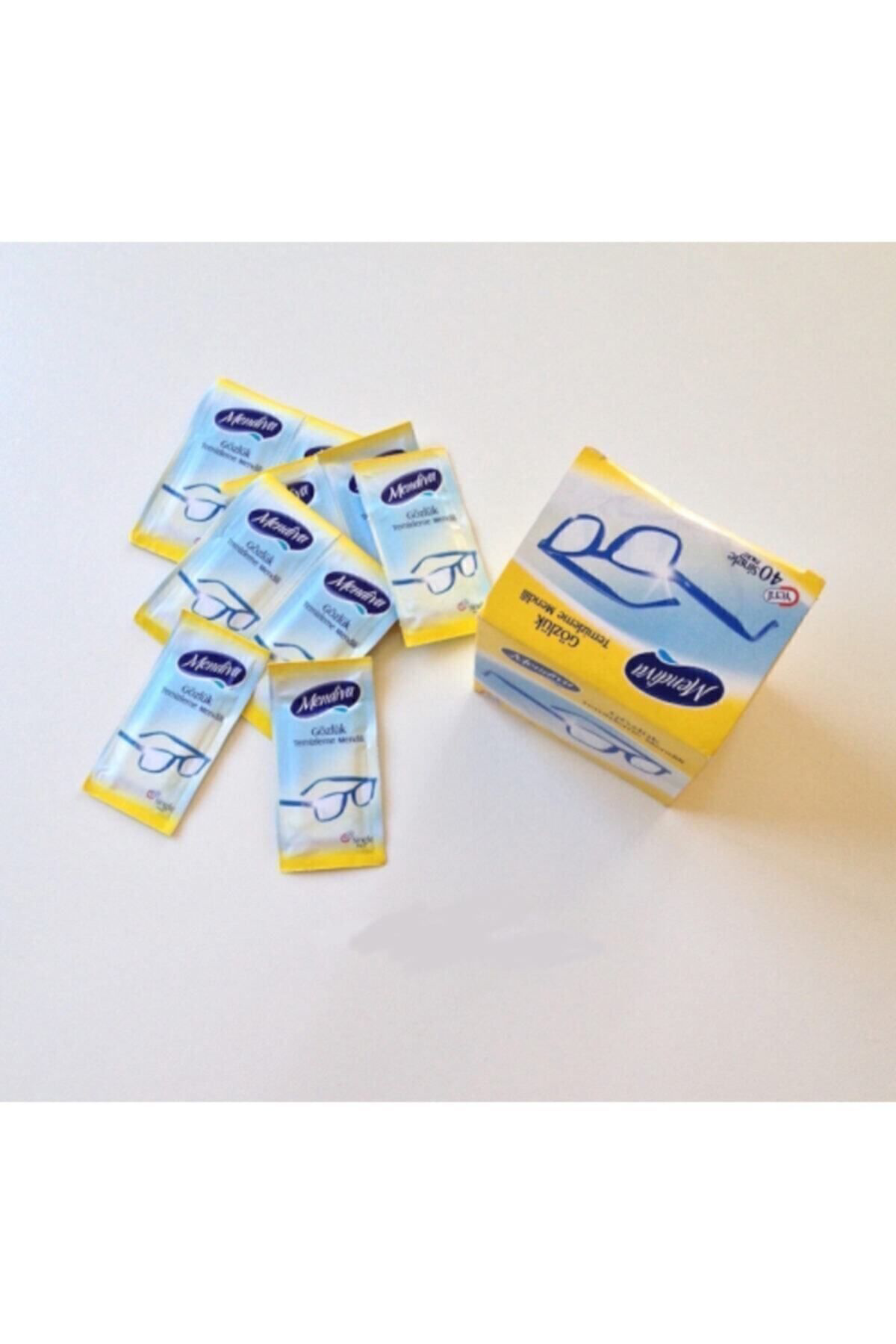 Dekoralisveris Mendiva Gözlük Ve Cam Ekran Temizleme Mendili 40'Lı 2 Kutu