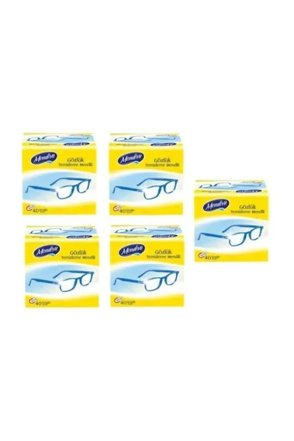 Mendiva Gözlük Cam Ekran Kask Temizleme Mendili 200 Adet