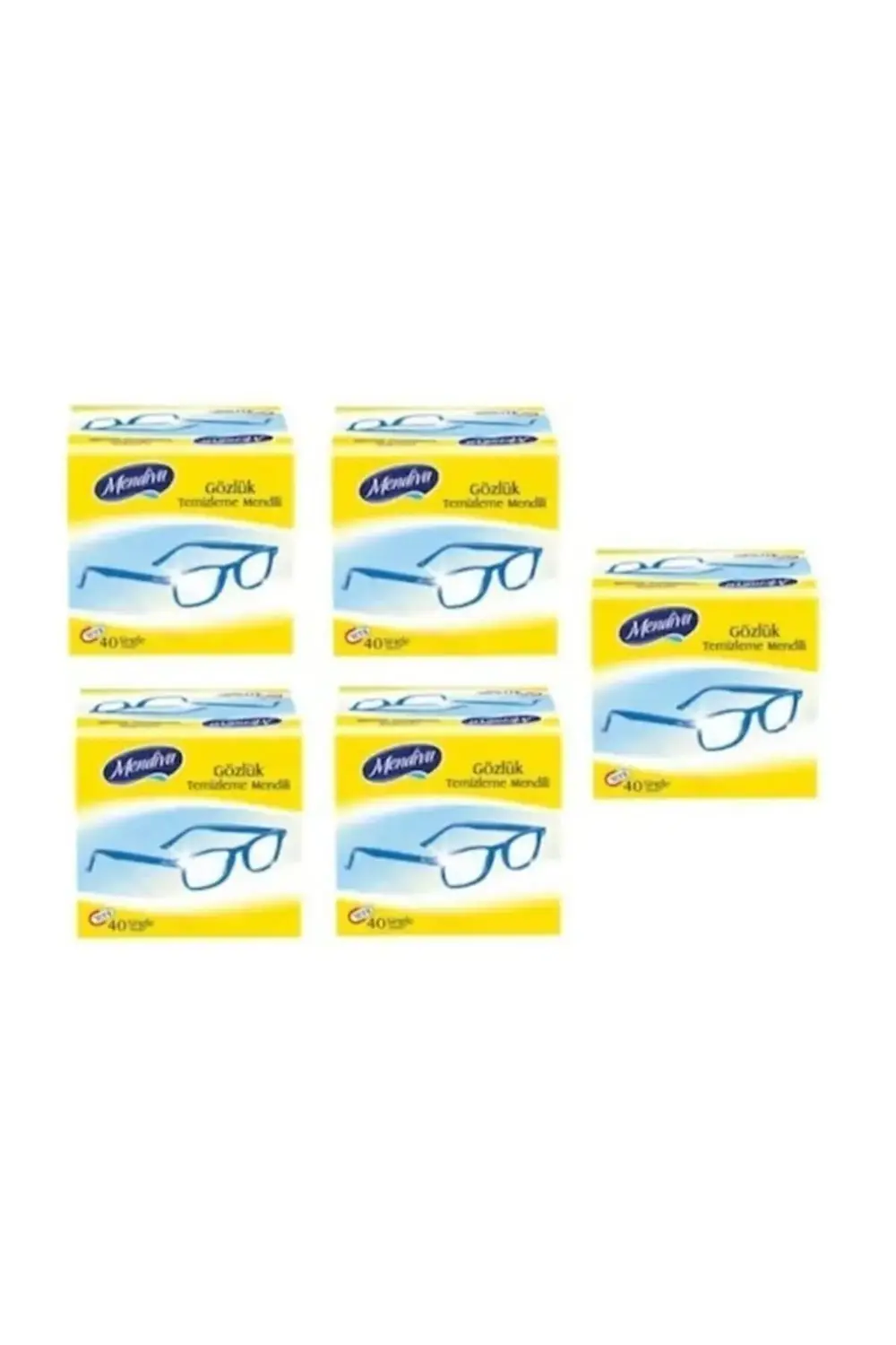 Mendiva Gözlük Cam Ekran Kask Temizleme Mendili 200 Adet