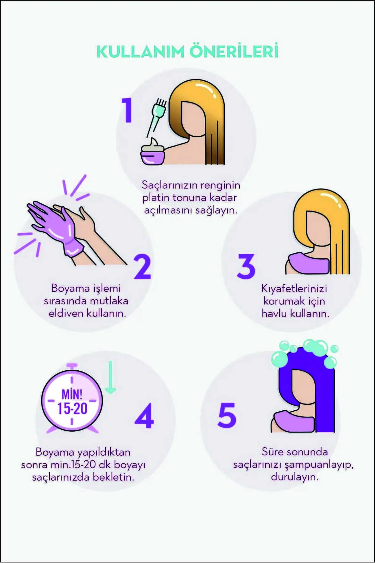 Menekşe Bitkisel Içerikli Renkli Saç Boyası 150 Ml | Violet Color Touch Fiyatı, Yorumları ve Özellikleri