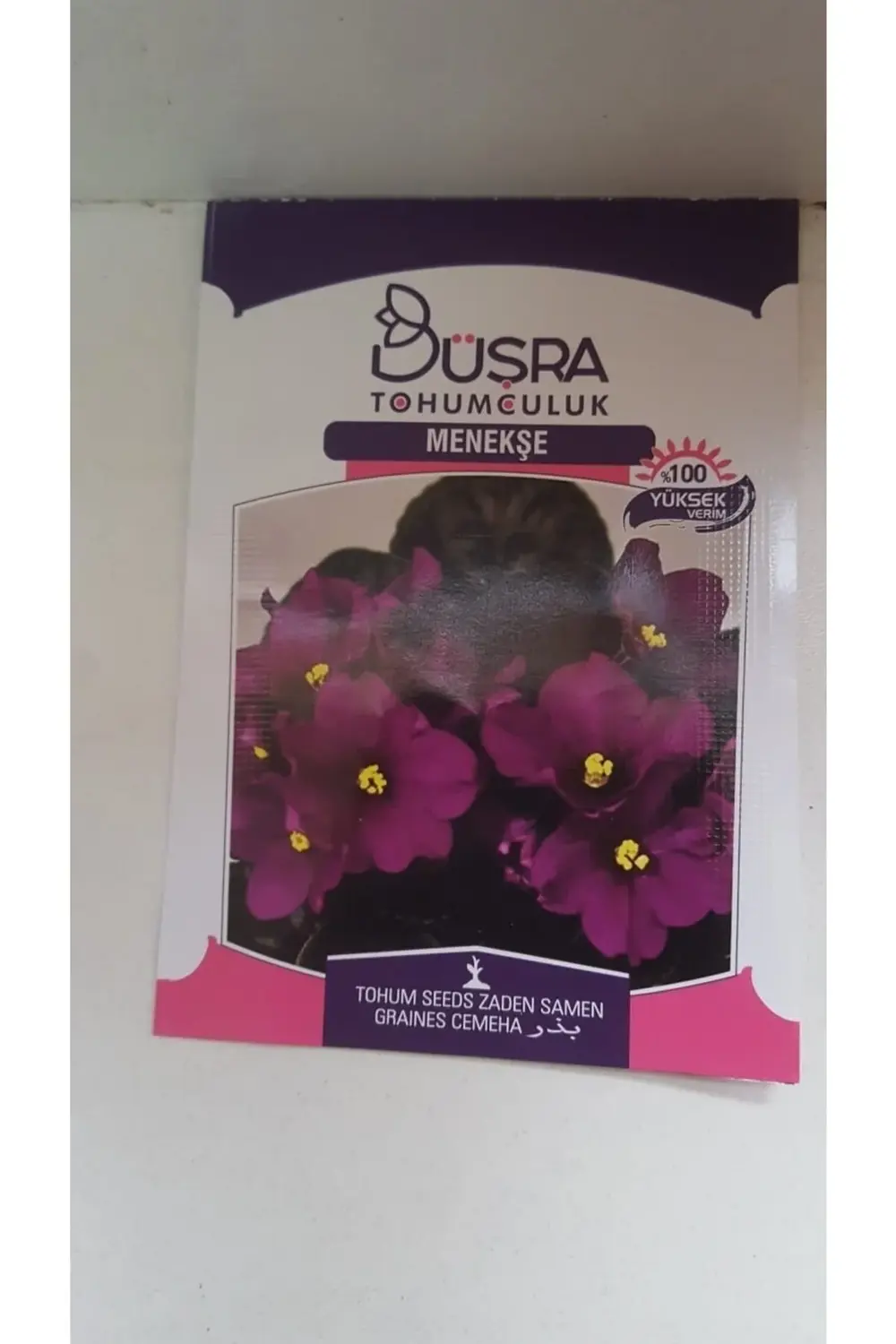 Menekşe (vioa) Çiçek Tohumu % 100 Yüksek Verimlidir.