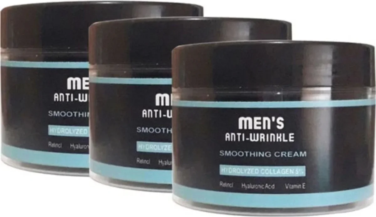 Mens Cream 8 Erkek Kremi – 3 Adet 100 ml Bakım Seti